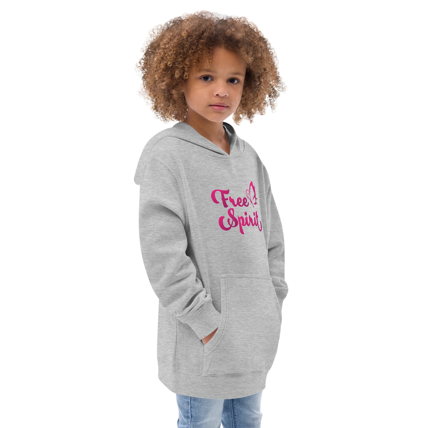 Free Spirit - Kids fleece hoodie