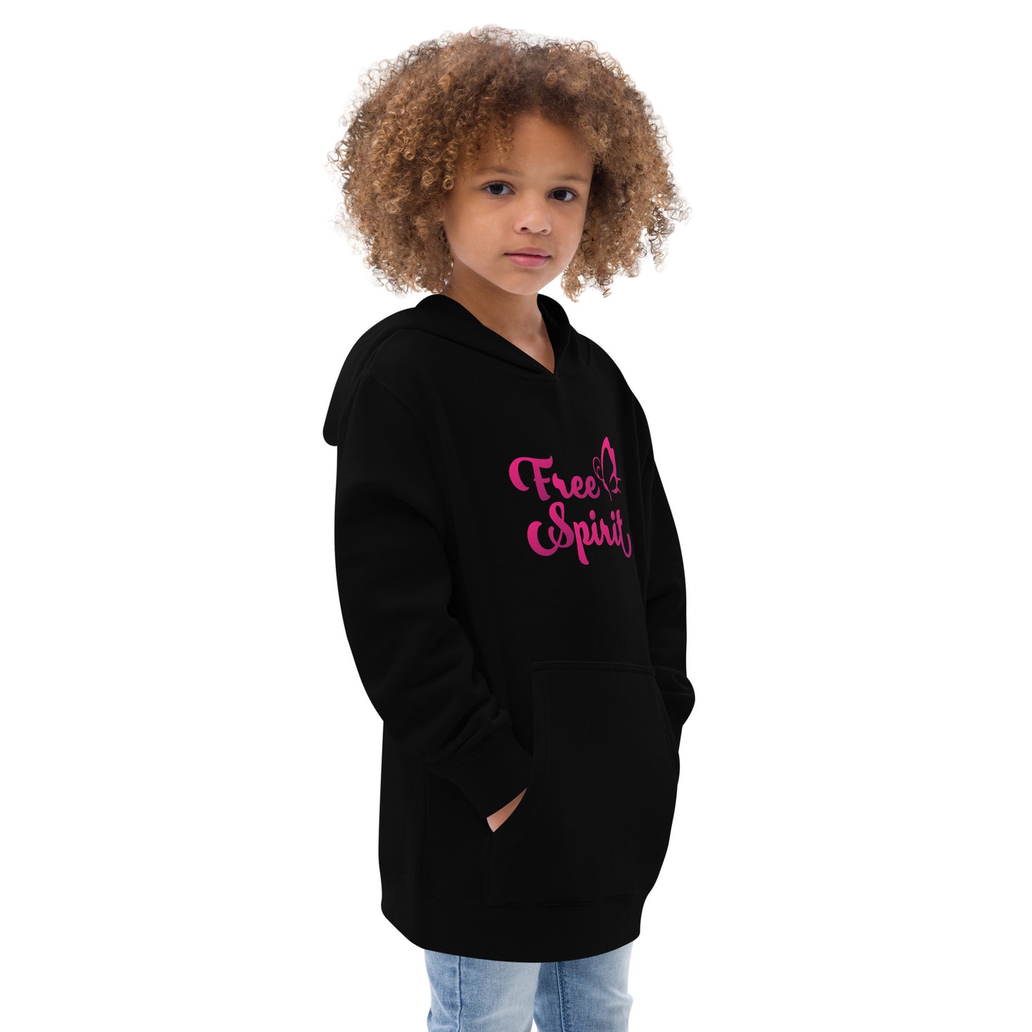 Free Spirit - Kids fleece hoodie