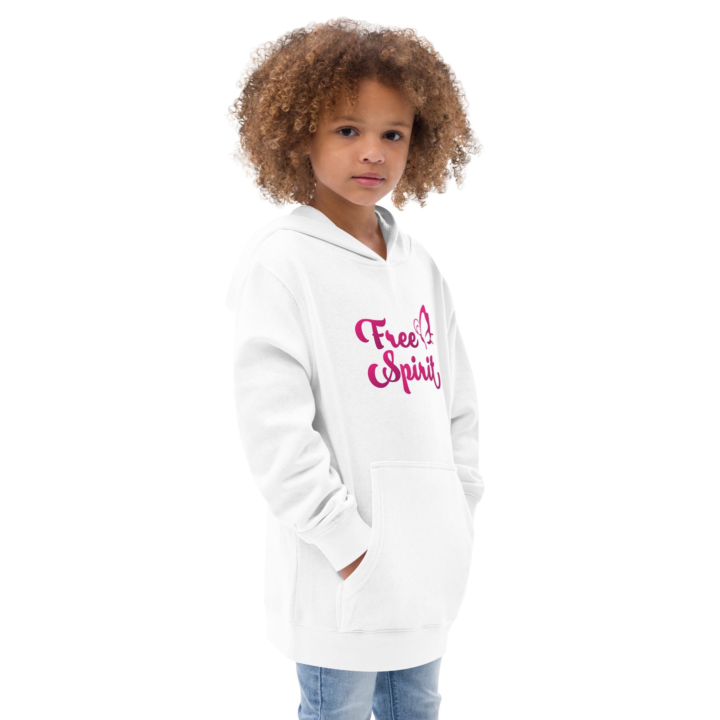 Free Spirit - Kids fleece hoodie