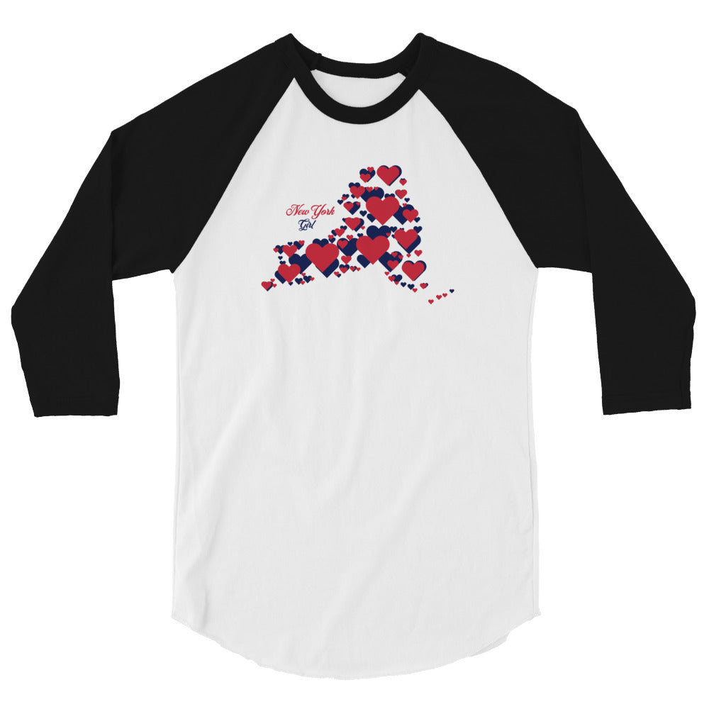 New York Girl - 3/4 sleeve raglan shirt