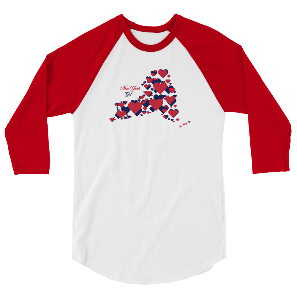 New York Girl - 3/4 sleeve raglan shirt