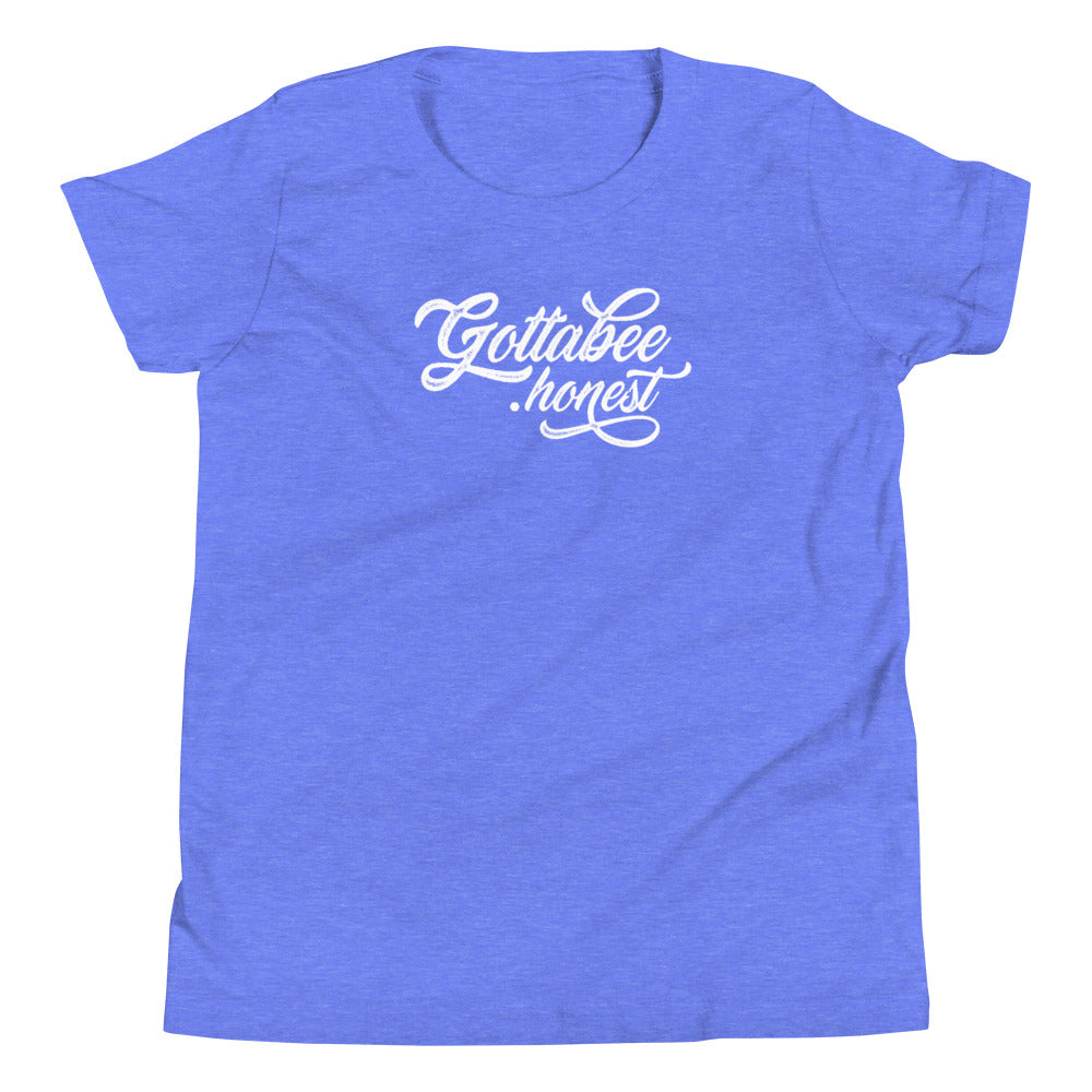Gottabee Honest - Youth Short Sleeve T-Shirt