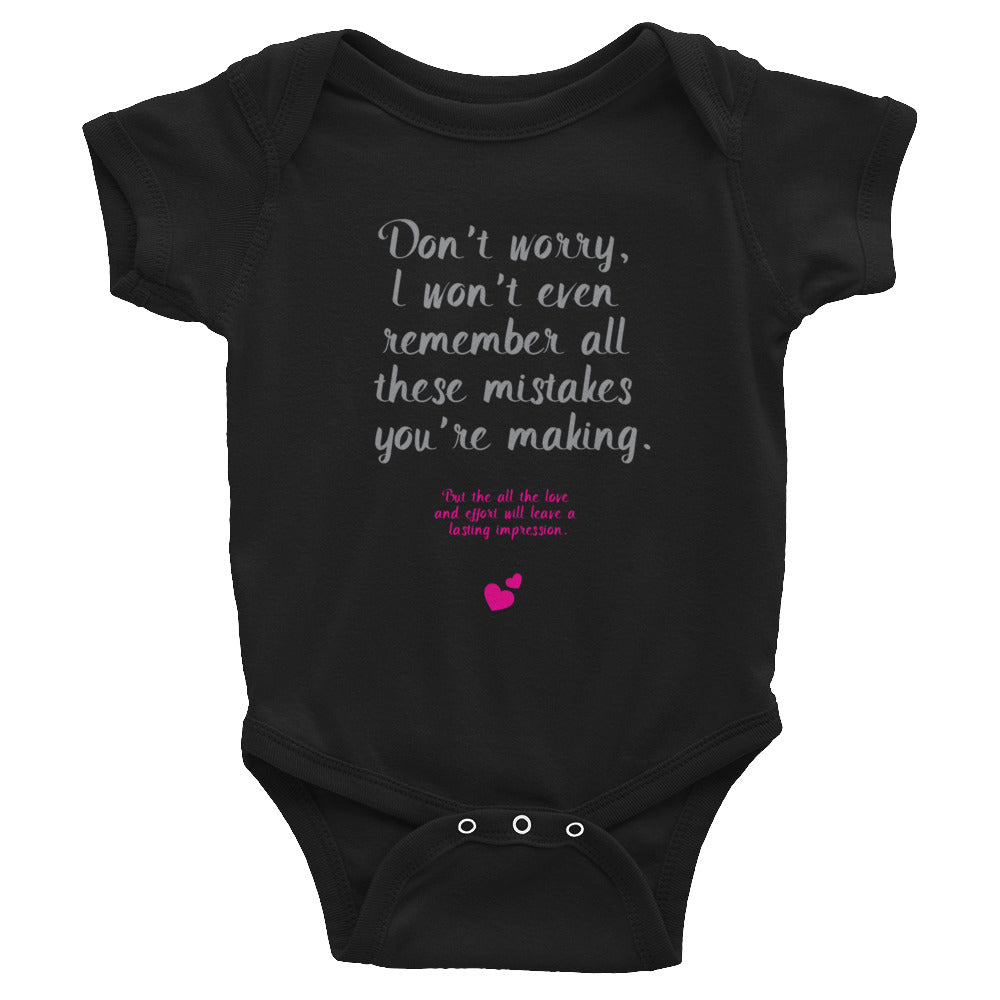 Mistakes - Infant Bodysuit