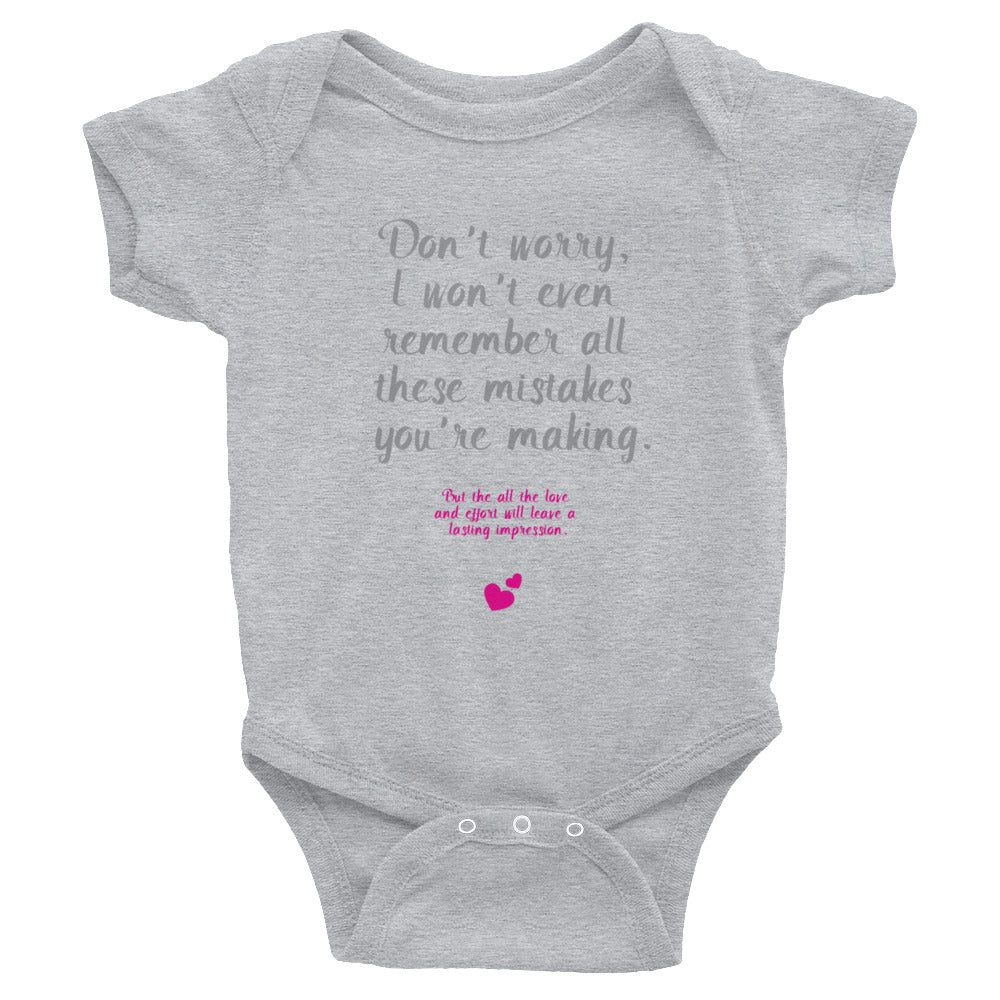 Mistakes - Infant Bodysuit