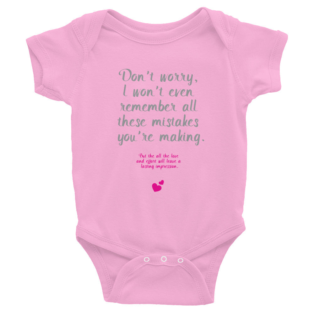 Mistakes - Infant Bodysuit