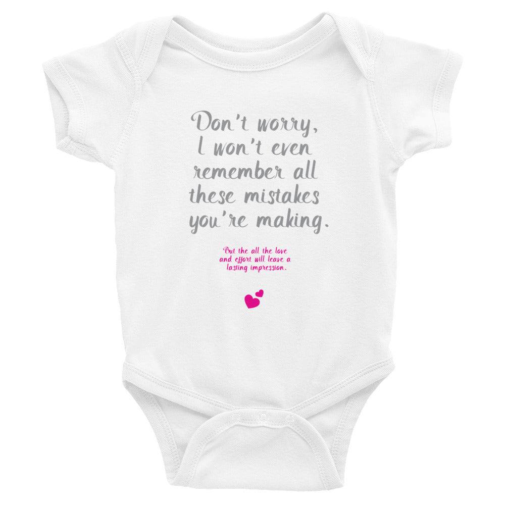 Mistakes - Infant Bodysuit