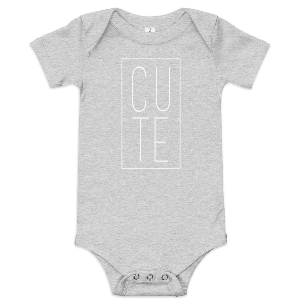 CUTE - Baby short sleeve one piece