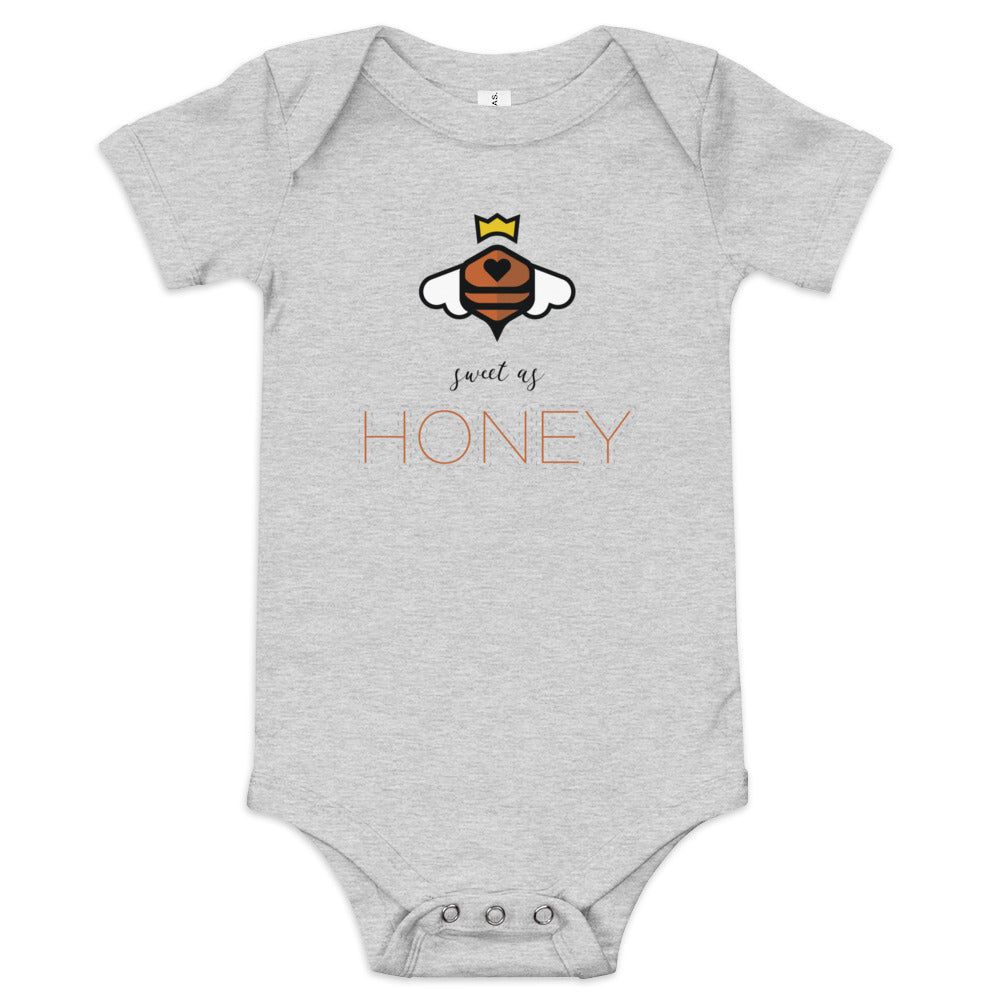 Sweet as Honey - Baby short sleeve one piece