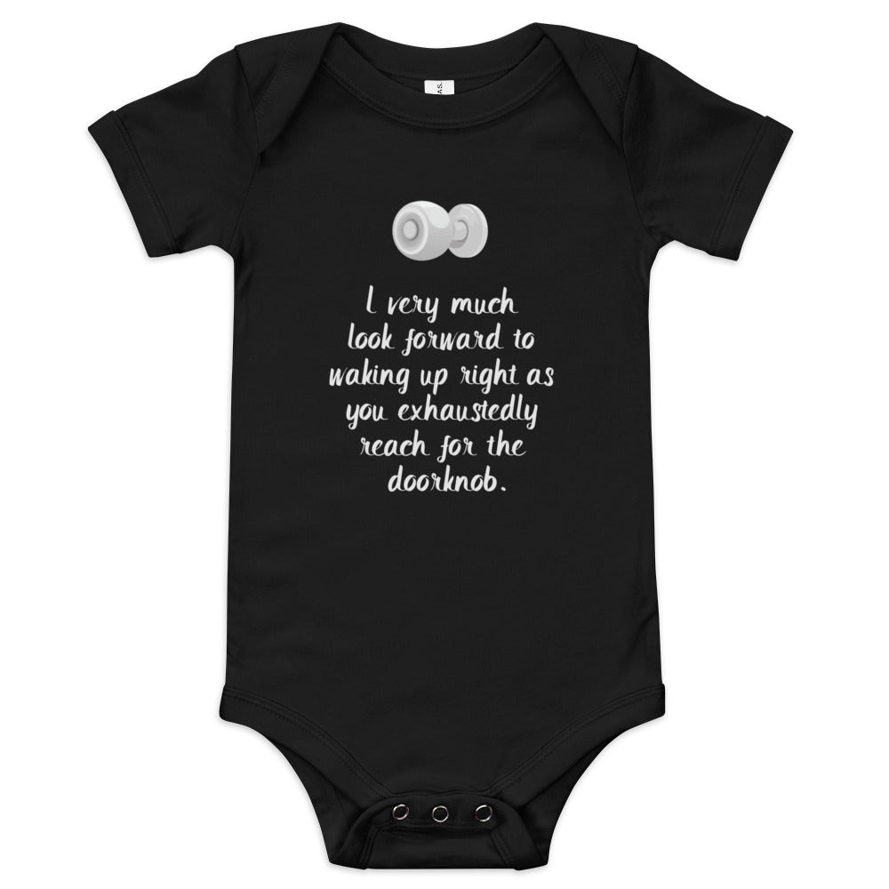 Doorknob - Baby short sleeve one piece