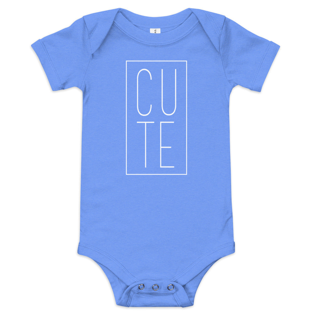 CUTE - Baby short sleeve one piece