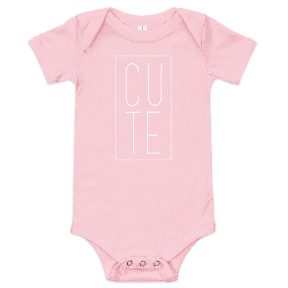 CUTE - Baby short sleeve one piece