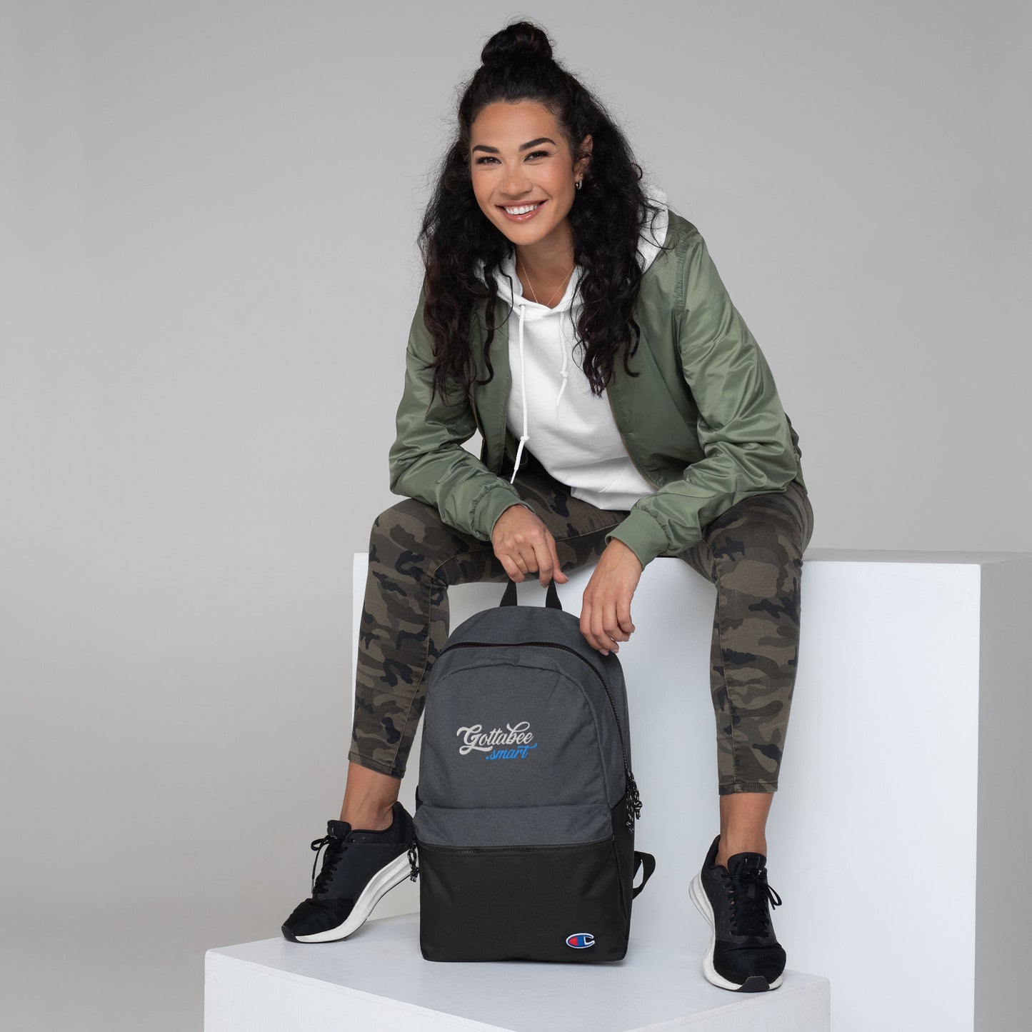 Gottabee Smart - Embroidered Champion Backpack