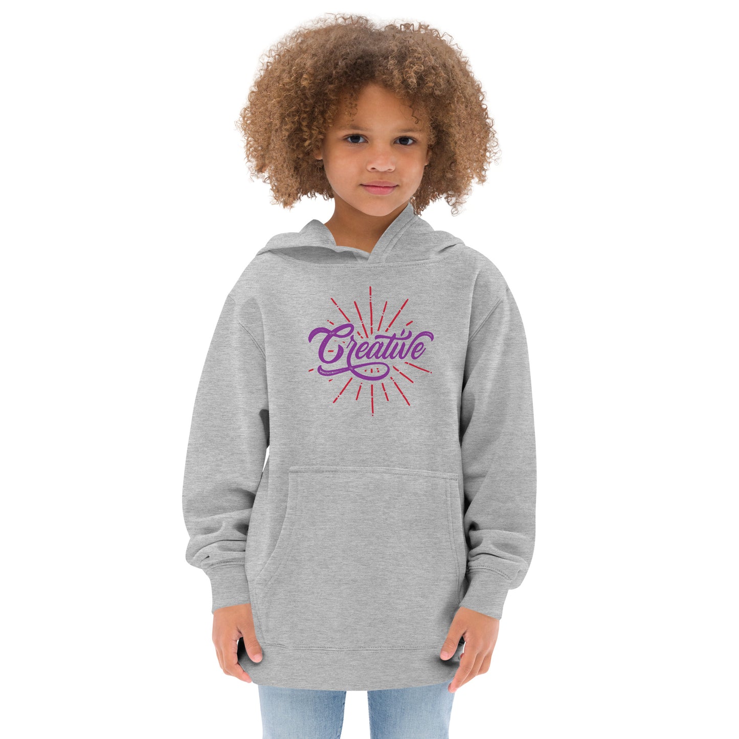 Creative - Kids fleece hoodie