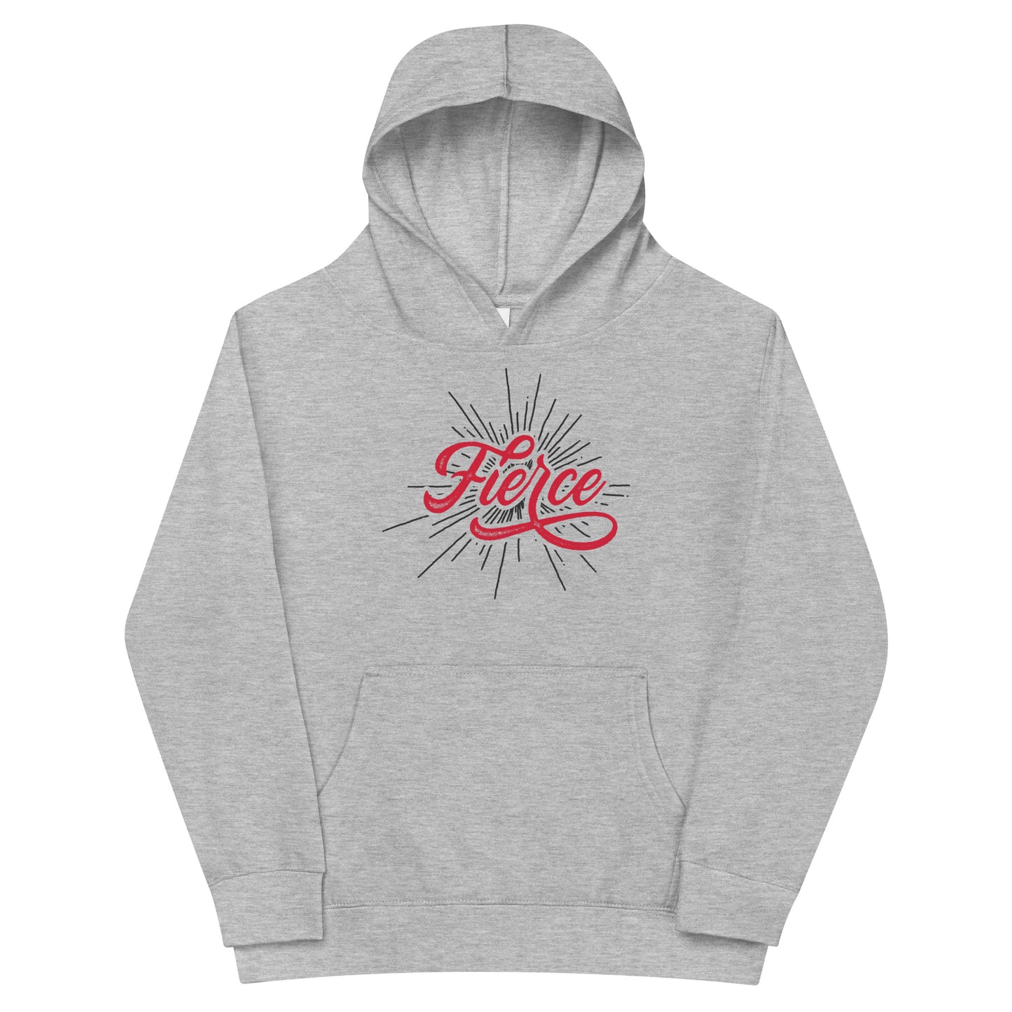 Fierce - Kids fleece hoodie