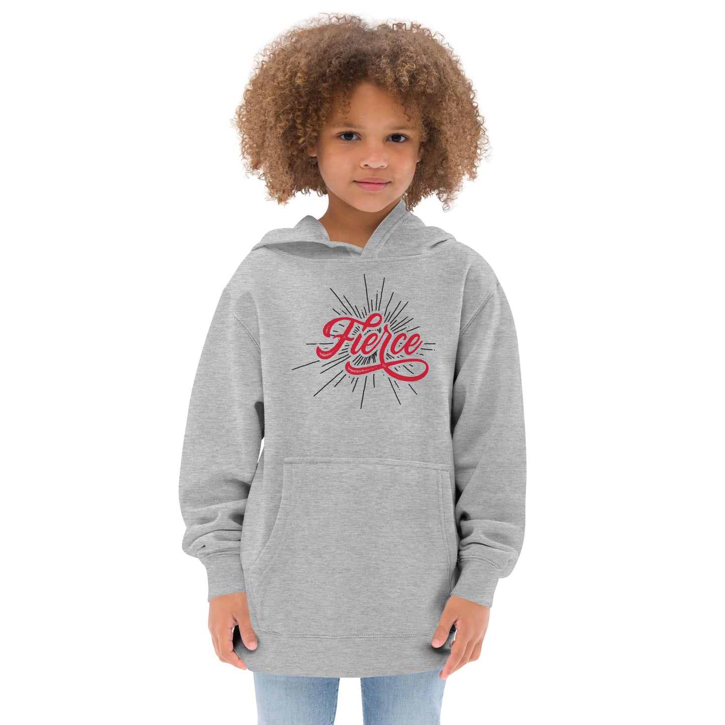 Fierce - Kids fleece hoodie