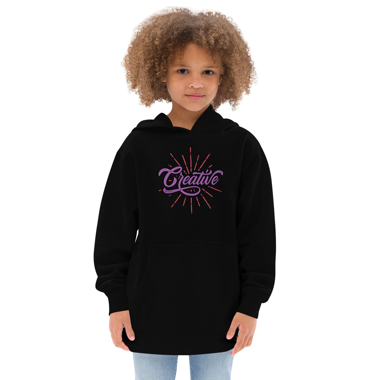 Creative - Kids fleece hoodie