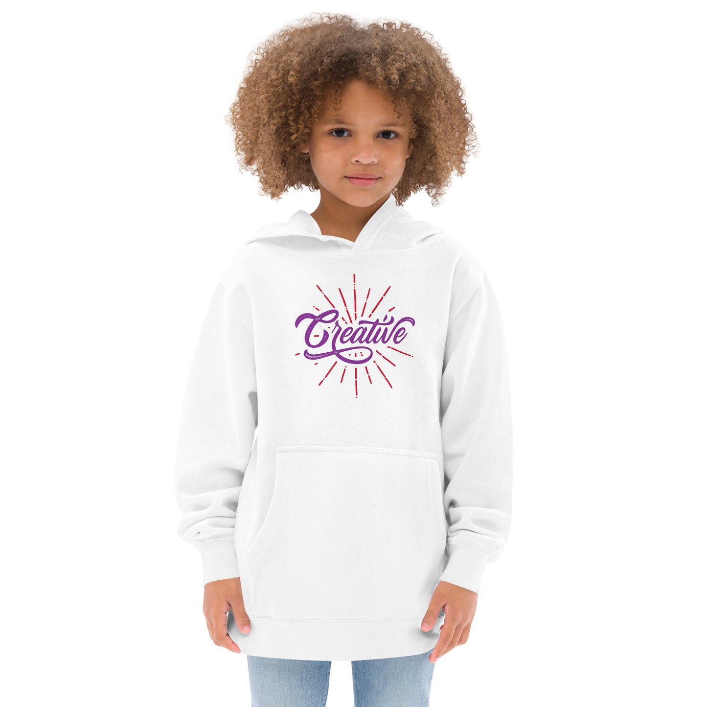 Creative - Kids fleece hoodie