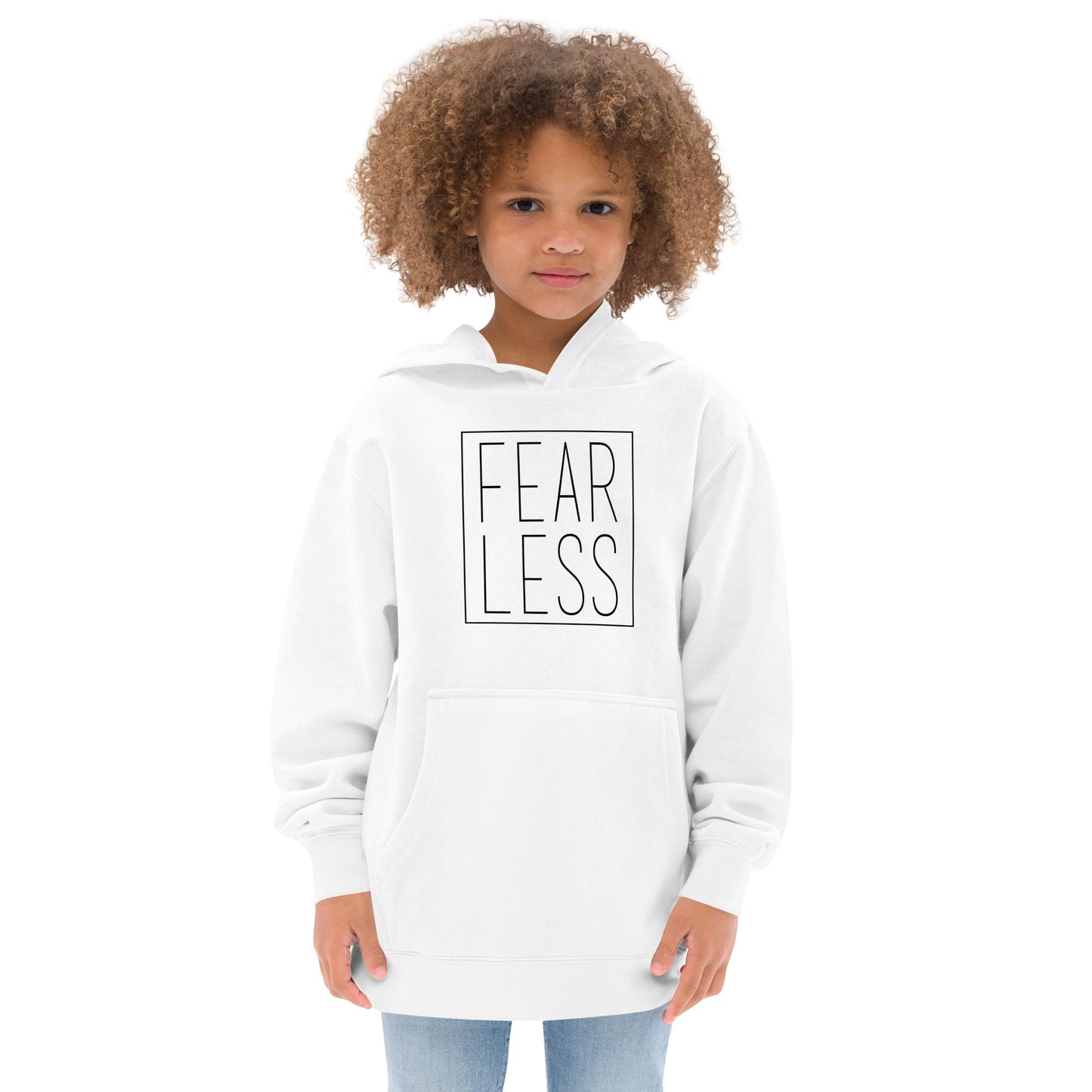 Fearless - Kids fleece hoodie