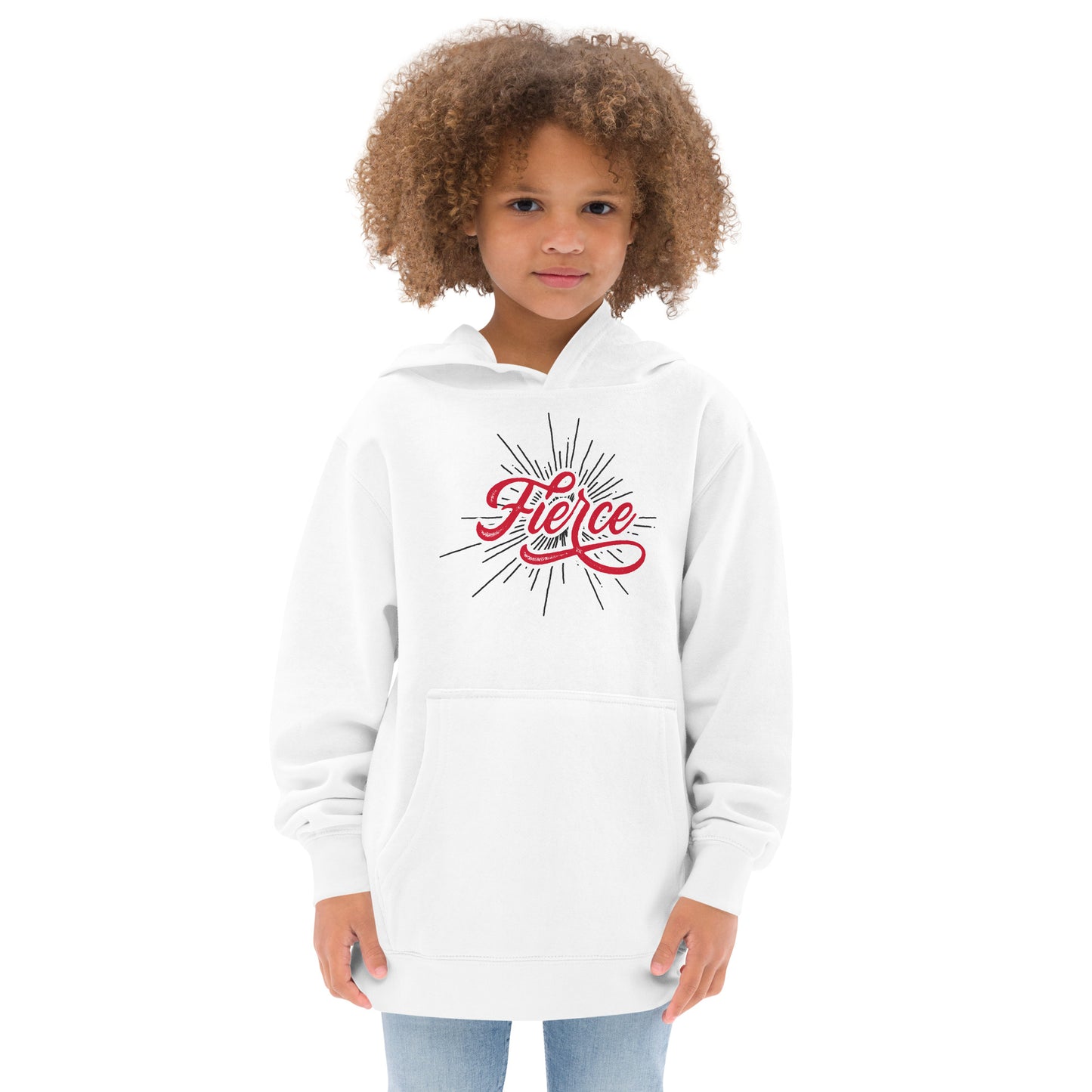 Fierce - Kids fleece hoodie