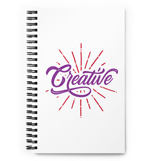 Creative - Spiral notebook