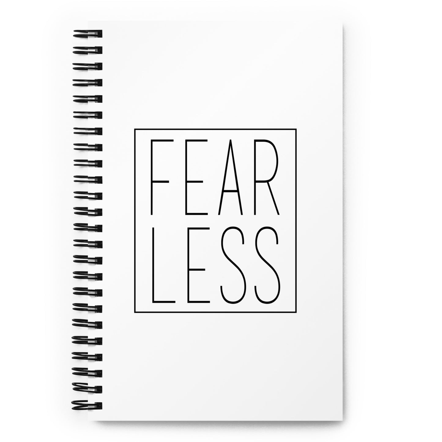 Fearless - Spiral notebook