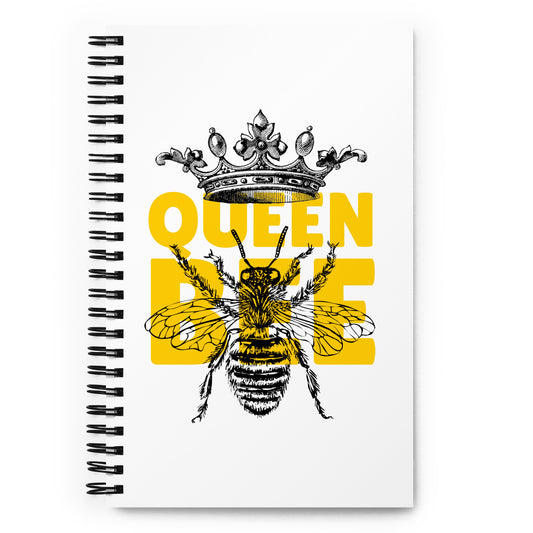 Queen Bee - Spiral notebook