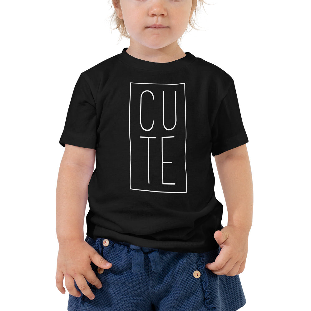 CUTE - Toddler Short Sleeve Tee