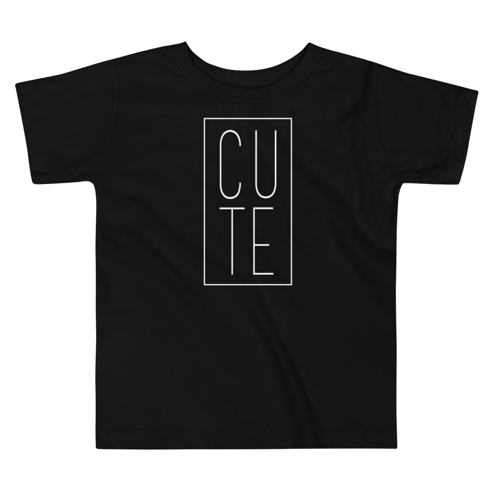 CUTE - Toddler Short Sleeve Tee