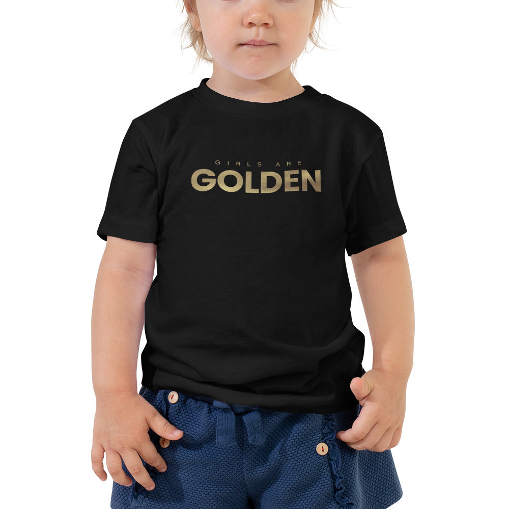 Girls Are Golden - Toddler Short Sleeve Tee