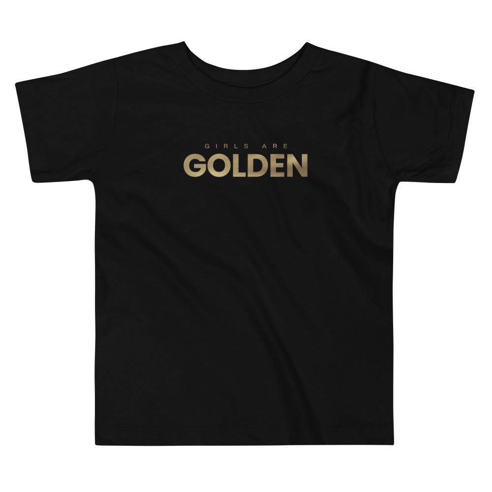 Girls Are Golden - Toddler Short Sleeve Tee