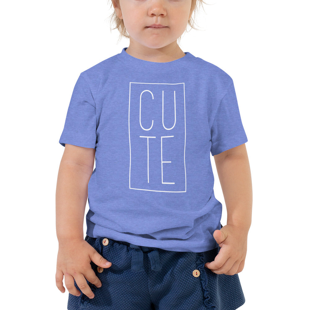 CUTE - Toddler Short Sleeve Tee