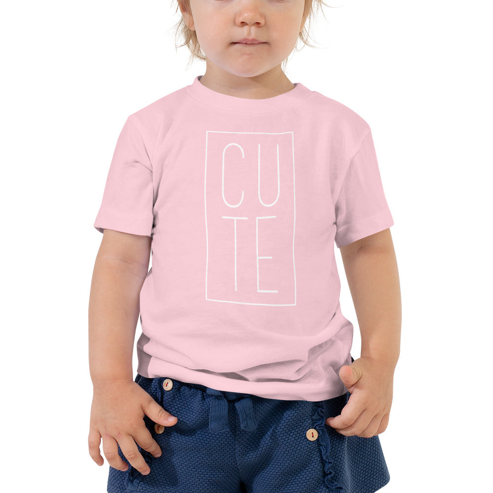 CUTE - Toddler Short Sleeve Tee