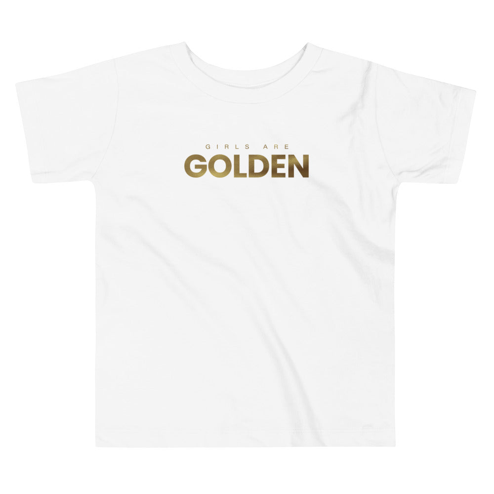 Girls Are Golden - Toddler Short Sleeve Tee