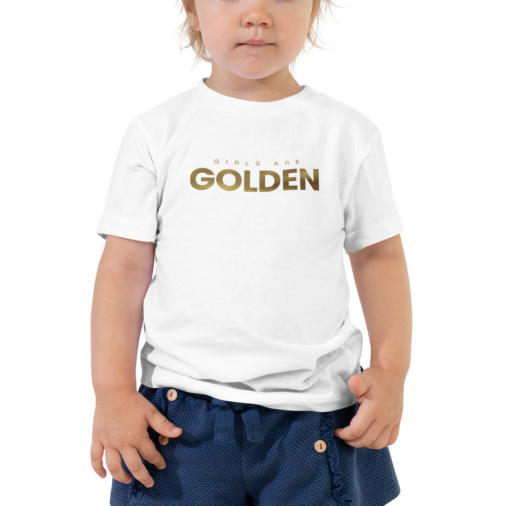 Girls Are Golden - Toddler Short Sleeve Tee