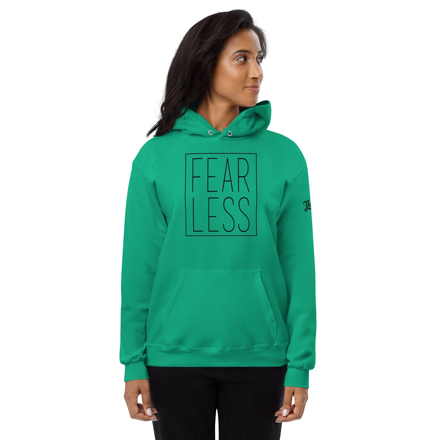 Fearless - Unisex fleece hoodie