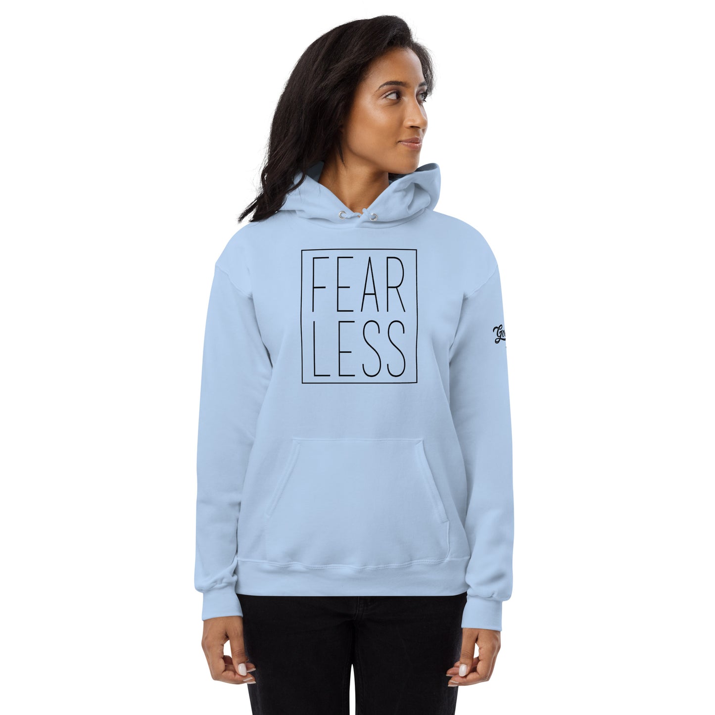 Fearless - Unisex fleece hoodie