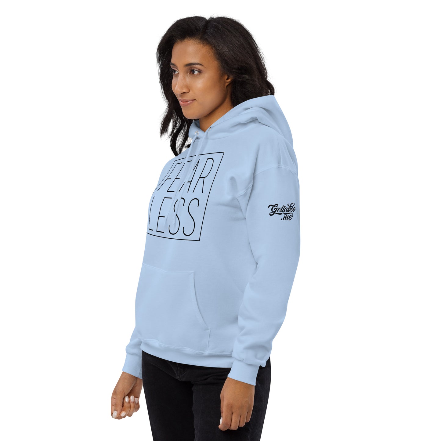 Fearless - Unisex fleece hoodie