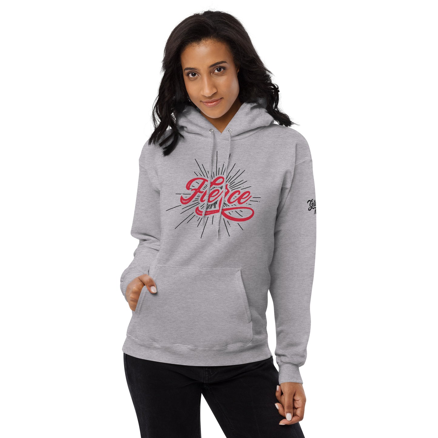 Fierce - Unisex fleece hoodie