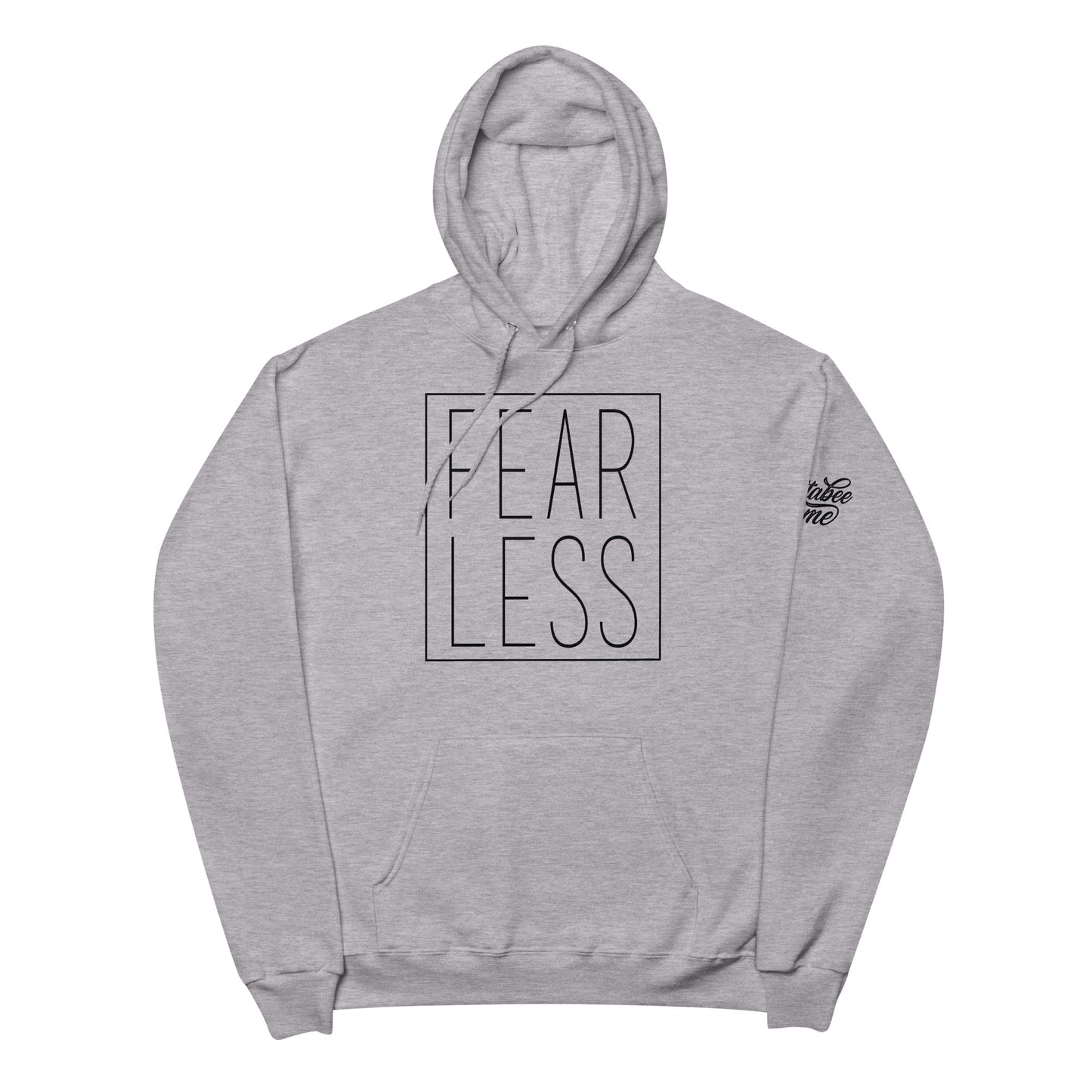 Fearless - Unisex fleece hoodie