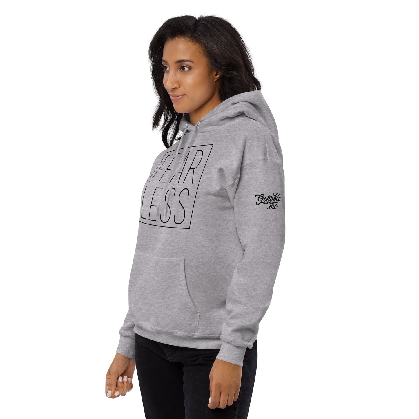 Fearless - Unisex fleece hoodie