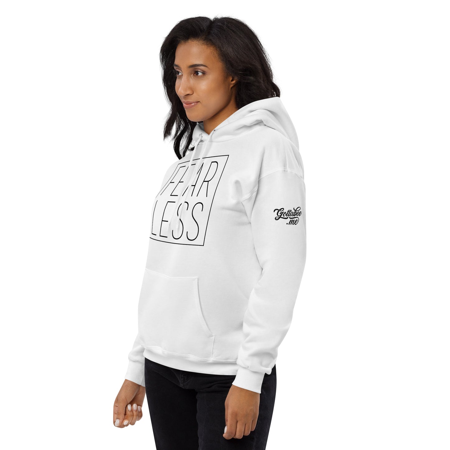 Fearless - Unisex fleece hoodie