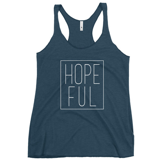 Hopeful - Women's Racerback Tank