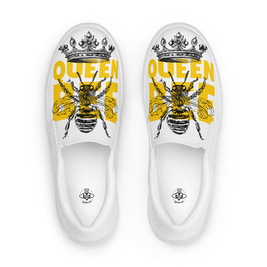 Queen Bee - Women’s slip-on canvas shoes