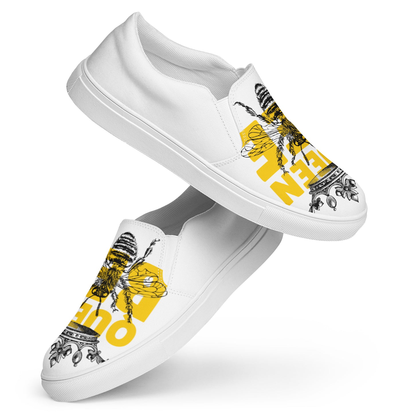 Queen Bee - Women’s slip-on canvas shoes