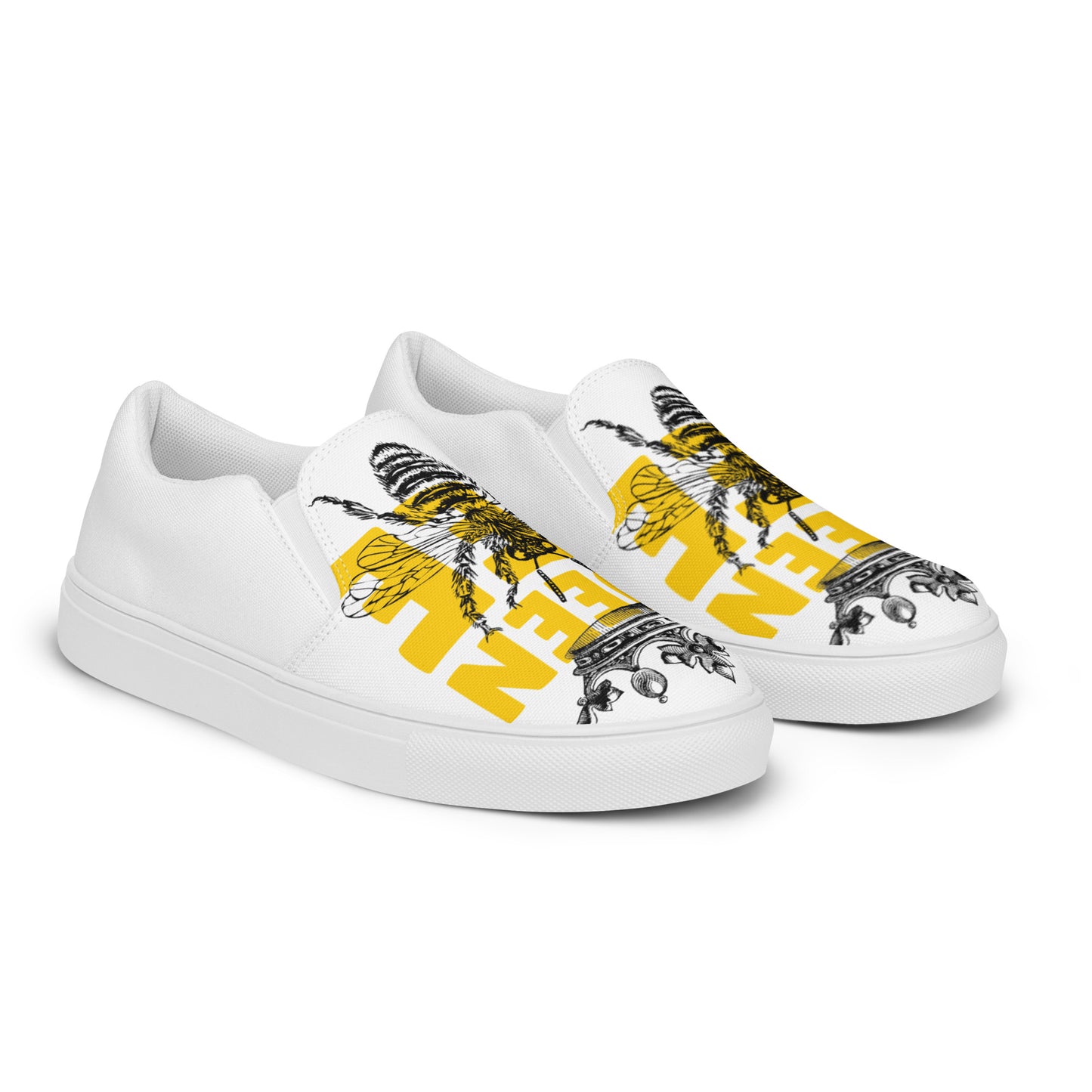 Queen Bee - Women’s slip-on canvas shoes