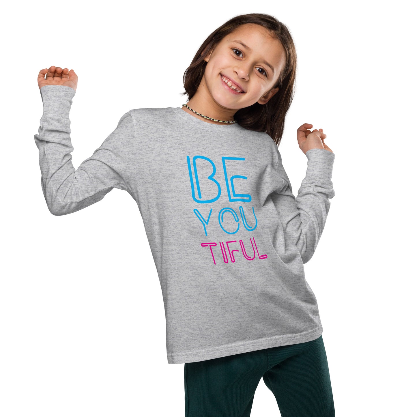 Be-You-tiful - Youth long sleeve tee