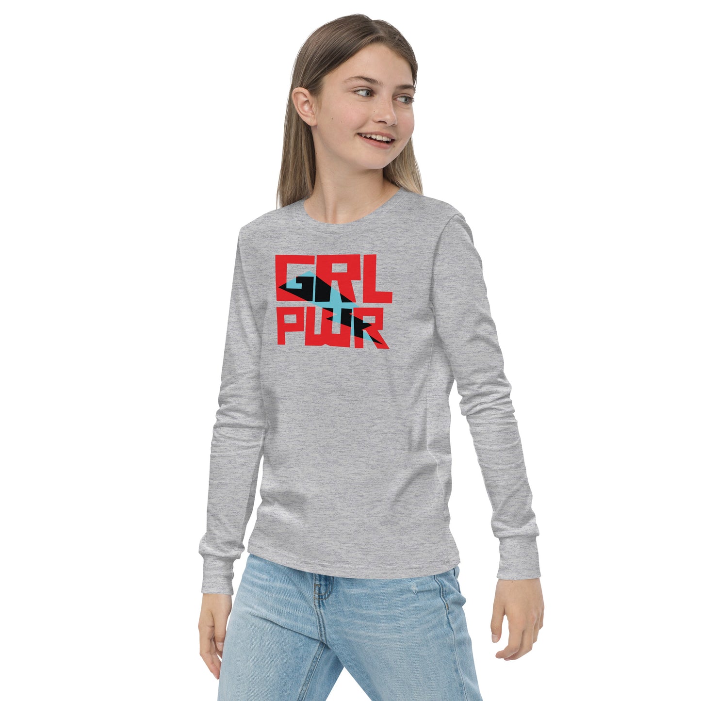 GRL PWR - Youth long sleeve tee