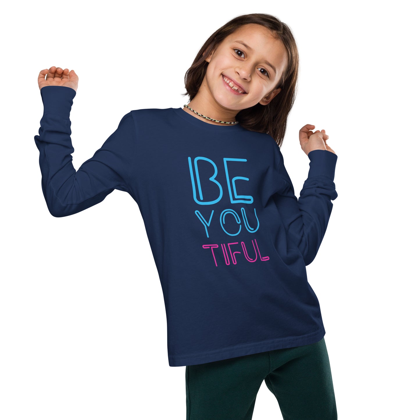 Be-You-tiful - Youth long sleeve tee