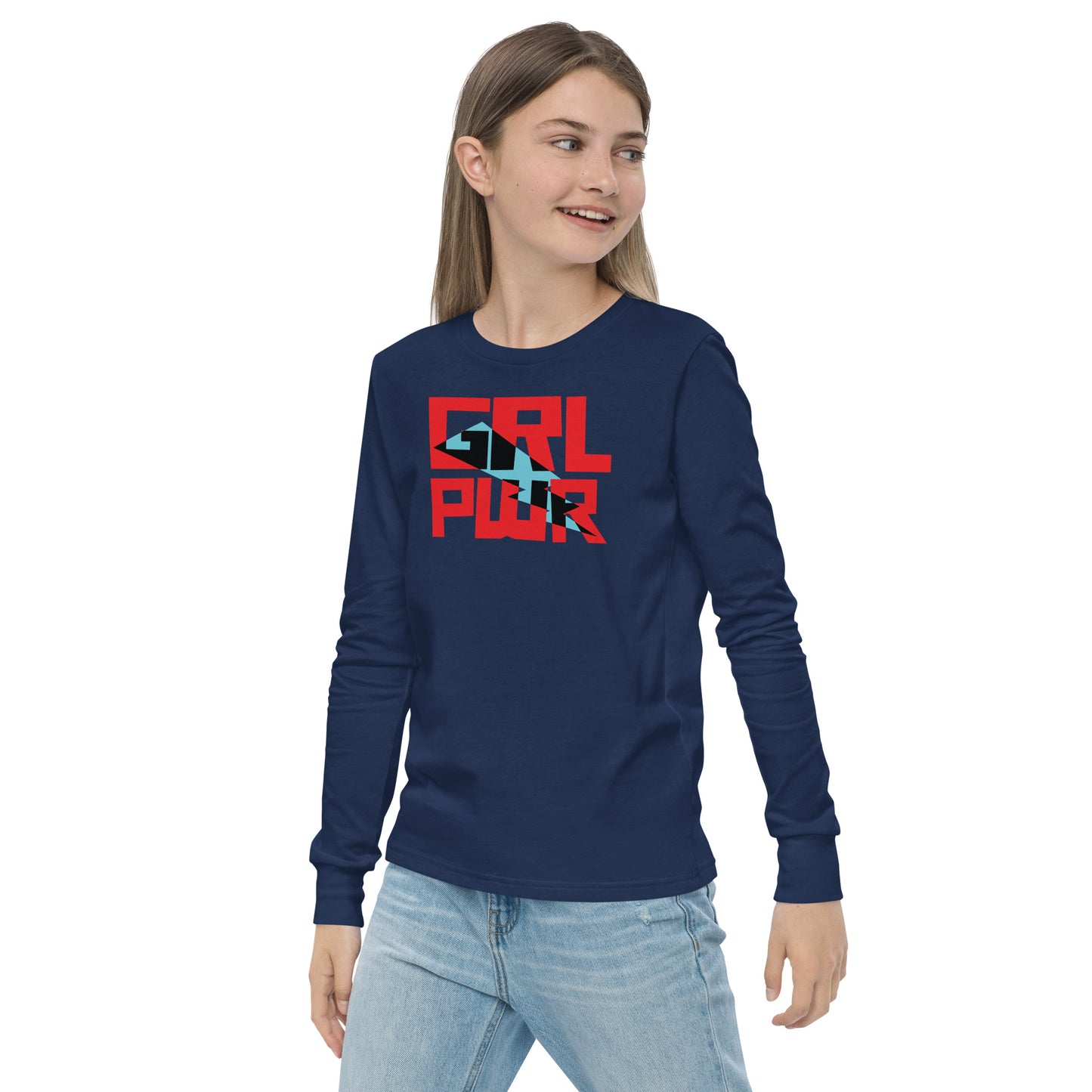 GRL PWR - Youth long sleeve tee