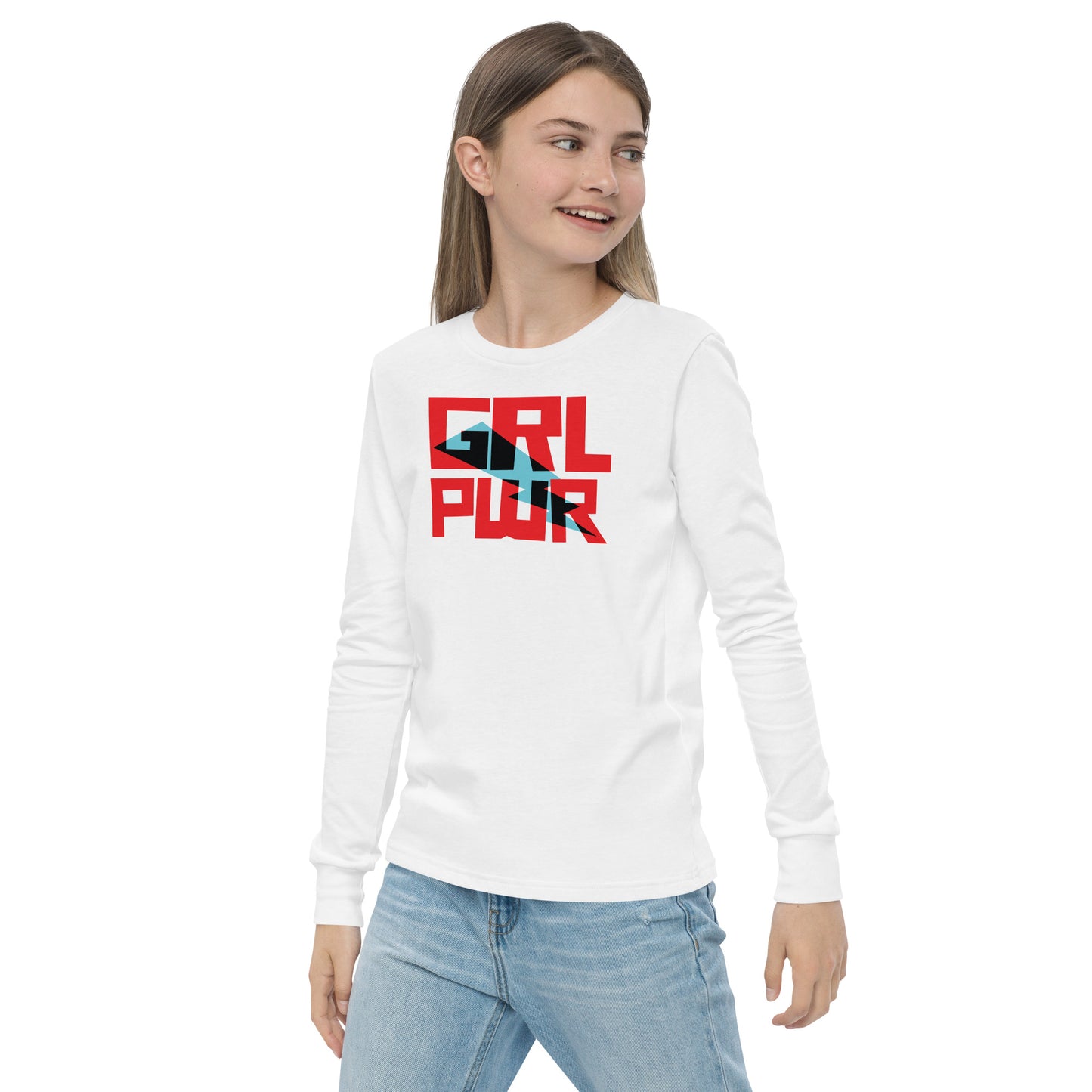 GRL PWR - Youth long sleeve tee